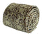 brown, gold and cream fleur de lis floral  design tie
